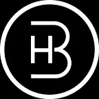 B H logo