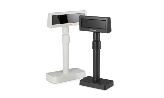 Customer-facing pole display for POS checkout transparency
